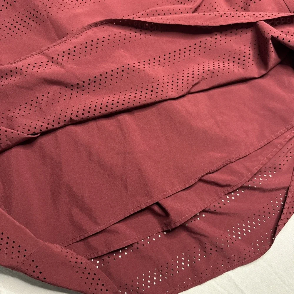 Athleta Women's‎ XS Brookfield Dress Sleeveless Burgundy Tennis Golf Pickleball